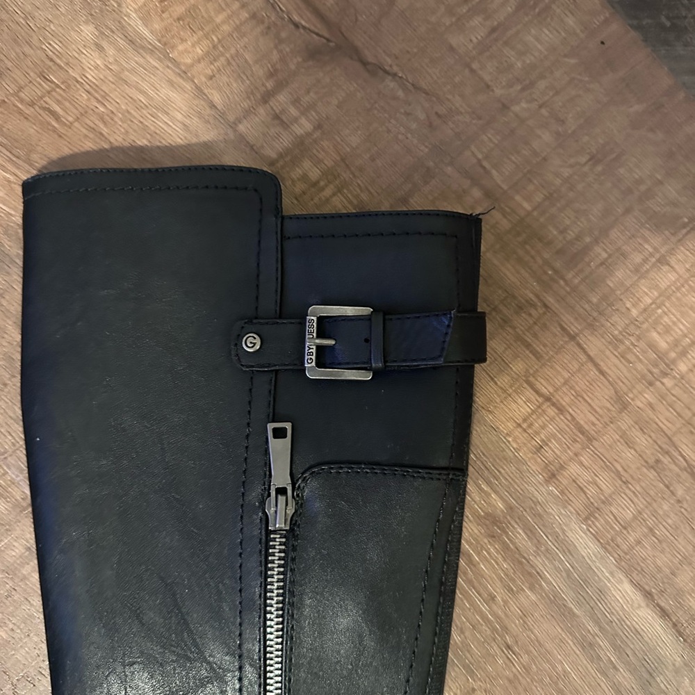 G by GUESS Women's Black Riding Boots - Picture 4 of 5